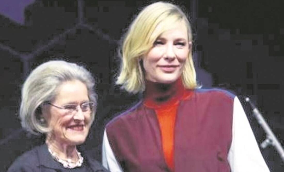 Cate (der.) es embajadora de buena voluntad de la ONU (EFE)