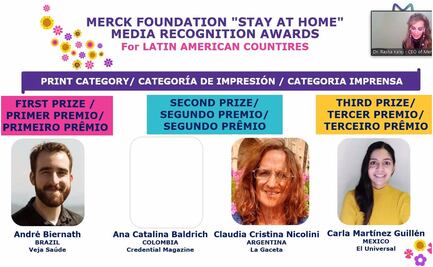 EL UNIVERSAL gana premio de periodismo “Quédate en Casa” de Fundación Merck