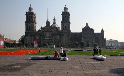 Inicia transformación del Zócalo en 'diamante'