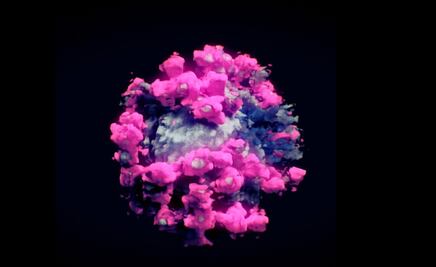 ¿Cómo se ve realmente el Covid-19? Logran la primera imagen 3D del virus SARS-CoV-2