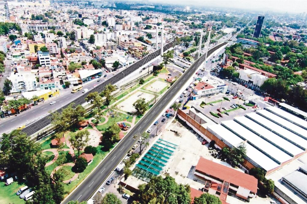 ´Las obras tienen un costo de 210 millones de pesos y con estos se prevé desahogar el tránsito en avenida Montevideo (DELEGACIÓN GUSTAVO A. MADERO)