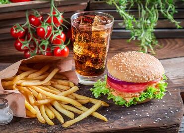 Cuántas calorías tiene una hamburguesa