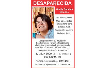 Familiares de Wendy Sánchez interponen queja ante declaraciones de fiscal de Jalisco