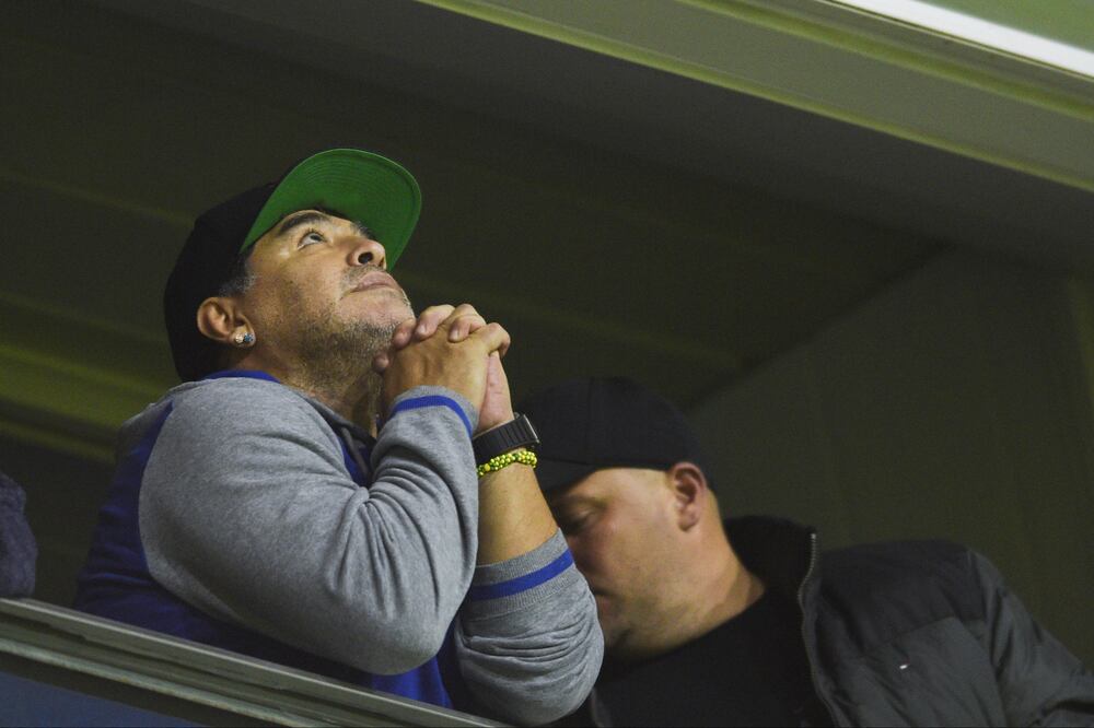 JAMMEDIA. Maradona durante un juego del Boca Juniors