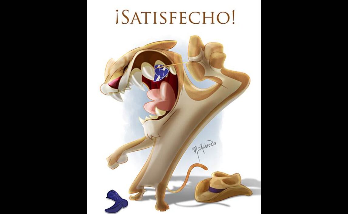 El desayuno de un puma feroz