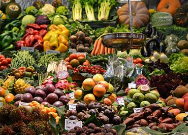 Canjea botellas de cerveza y revistas viejas por plantas y hortalizas en el mercado del trueque de la CDMX