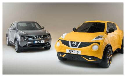 Nissan JUKE de origami 