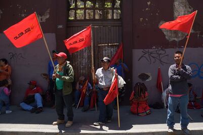 Inicia en Oaxaca intensa semana de bloqueos y marchas