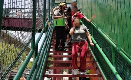 Policías de la CDMX salvan a joven de intentar atentar contra su vida en Tlalpan