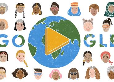 Google conmemora el Día Internacional de la Mujer con doodle