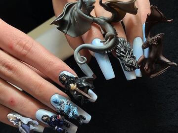 Uñas inspiradas en Game Of Thrones se vuelven virales
