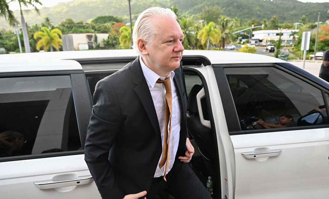 La sentencia fue impuesta por la jueza de distrito Ramona Manglona, nombrada por el Presidente Barack Obama y quien decidió no imponer periodo alguno de libertad supervisada a Assange. Foto: AFP