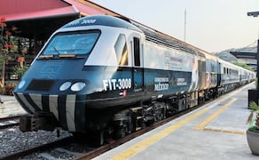 La estación de Salina Cruz, en Oaxaca, lleva cerrada ocho meses tras el descarrilamiento del tren en ese tramo. Foto: EDWIN HERNÁNDEZ/EL UNIVERSAL