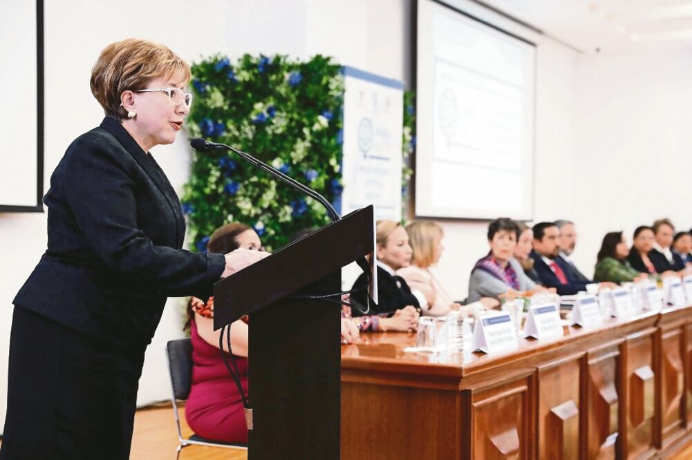 Durante la instalación del Capítulo México de la Asociación Internacional de Mujeres Juezas se reconoció la precaria situación del sector en el ámbito nacional (IRVIN OLIVARES. EL UNIVERSAL)