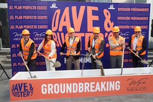 Dave & Buster's inicia oficialmente la construcción de su primera sucursal en México, anunciando su llegada a Plaza Carso