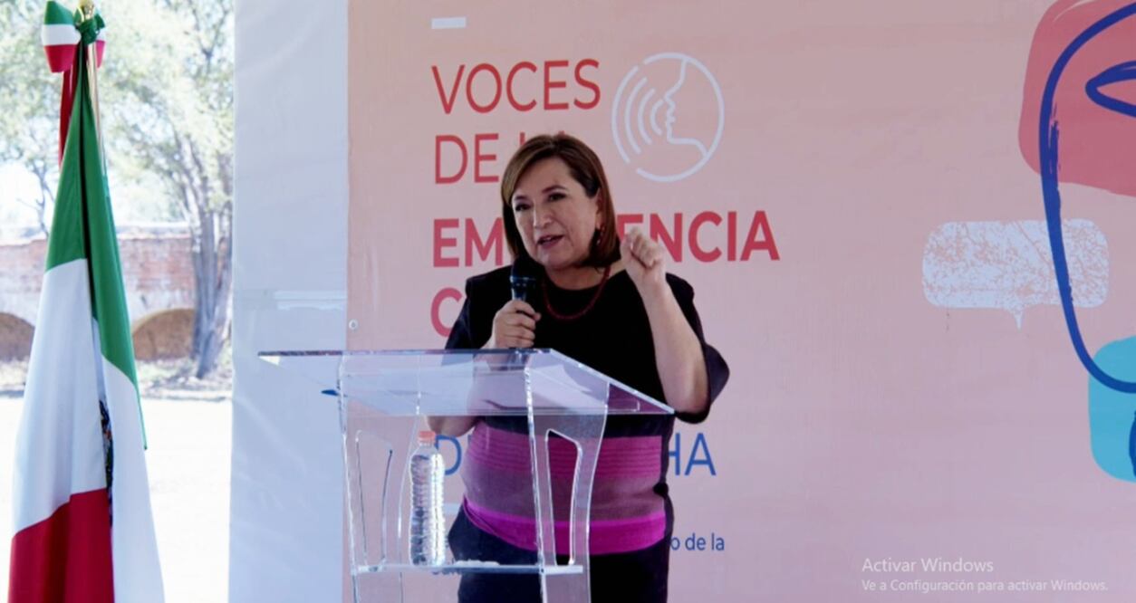 La candidata a la presidencia se reunió este lunes, 19 de febrero, con líderes del ámbito de la cultura y las artes.
Foto: Especial