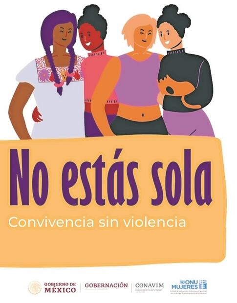 "No están solas": campañas contra la violencia machista