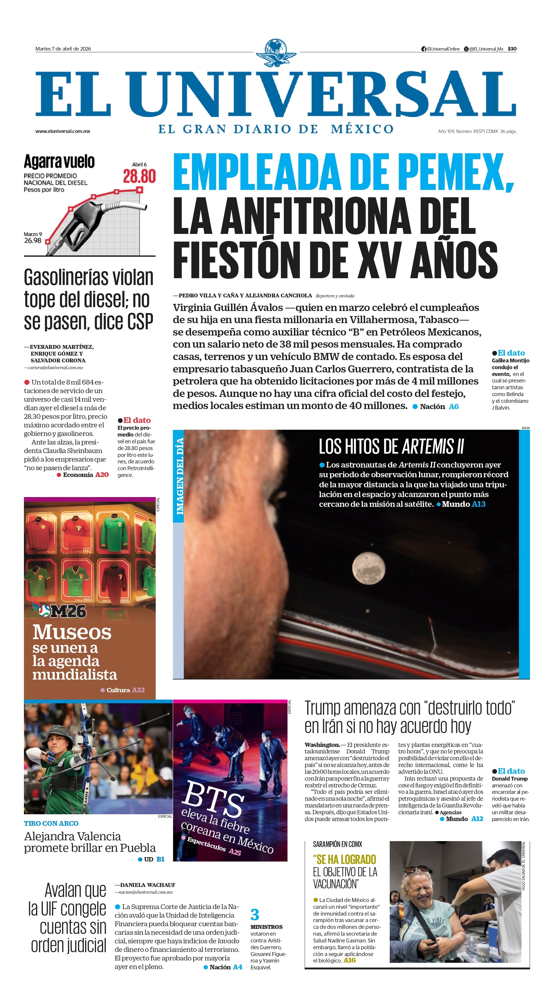 Portada impresa