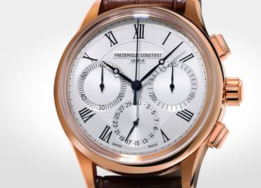 El cronógrafo de lujo accesible de Frédérique Constant