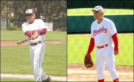 AMLO presume práctica de bateo con el "Zurdo" Ortíz