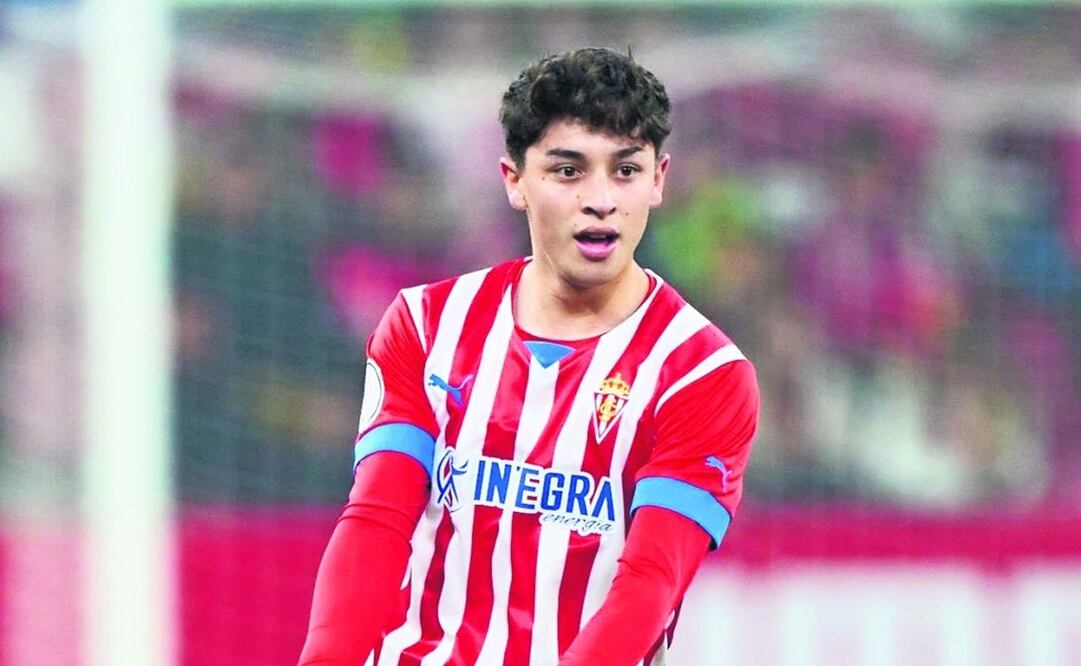 Para el de Sinaloa, aventurarse al viejo continente “vale totalmente la pena”, Foto: Club Sporting de Gijón