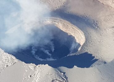 Detectan domo en volcán Popocatépetl con diámetro de 175 metros