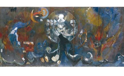 Expertos del INAH restauran mural de artista francesa