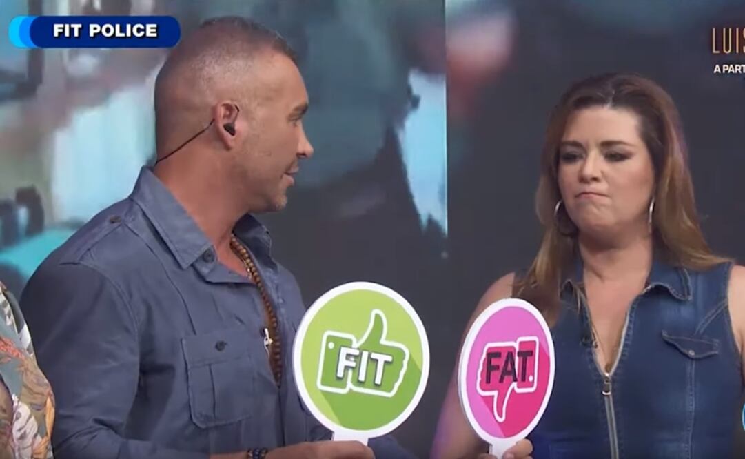 Foto: Momento en el programa "Hoy"