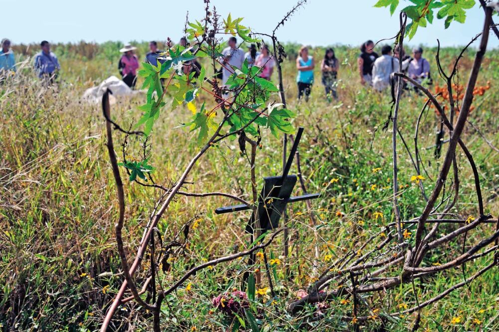 El pasado 6 de noviembre, familiares de personas desaparecidas realizaron una inspección en una supuesta fosa clandestina de la fiscalía del estado (CIUDADANOS. MX)