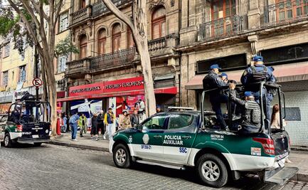 Insuficiente, la vigilancia policial en el Centro Histórico: IP