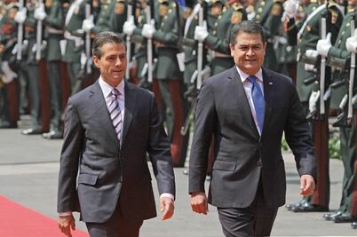 Migración segura, meta de México y Honduras