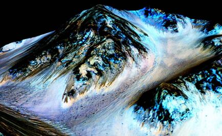 NASA confirma que hay agua líquida en Marte