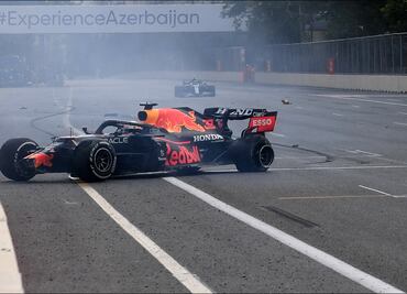Accidente de Verstappen en Azerbaiyán no fue por el desgaste de los neumáticos, aseguran en Pirelli