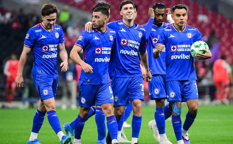 Cruz Azul festeja el triunfo sobre Necaxa / Foto: Imago7