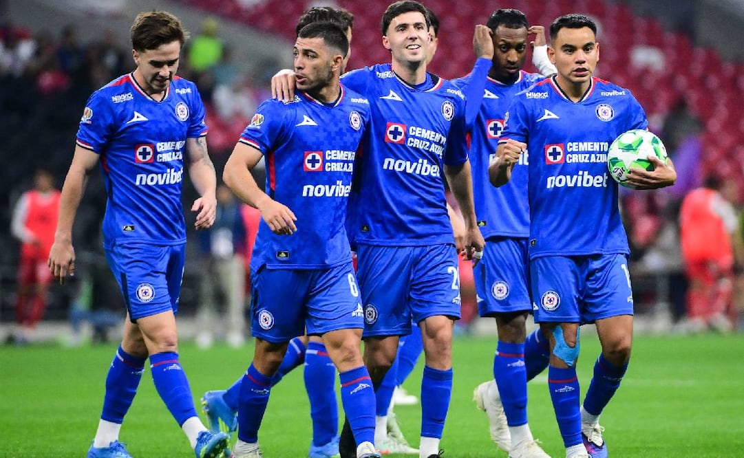 Cruz Azul festeja el triunfo sobre Necaxa / Foto: Imago7