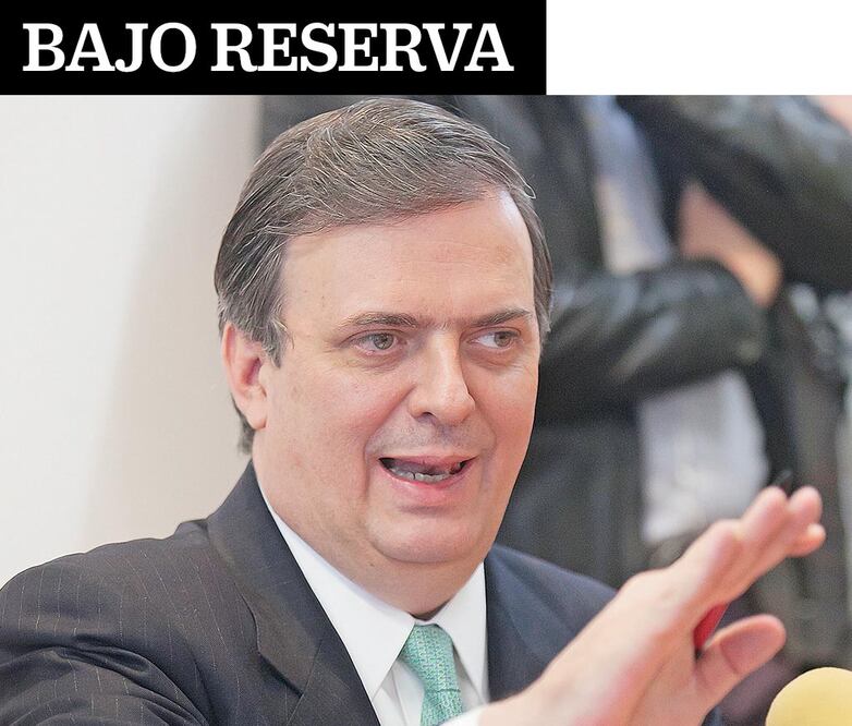 Los dos frentes de Marcelo Ebrard