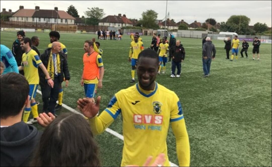 FOTO TOMADA DE TWITTER @Haringey Borough FC