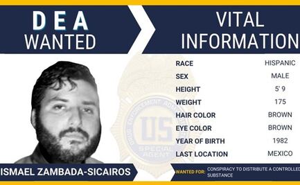 DEA designa a “Mayito Flaco”, el heredero del Mayo Zambada, como el “fugitivo de la semana” 