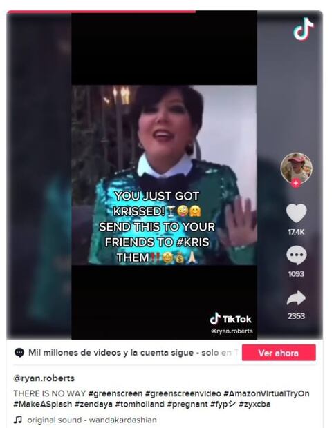 Zendaya responde si está embarazada tras video polémico en TikTok