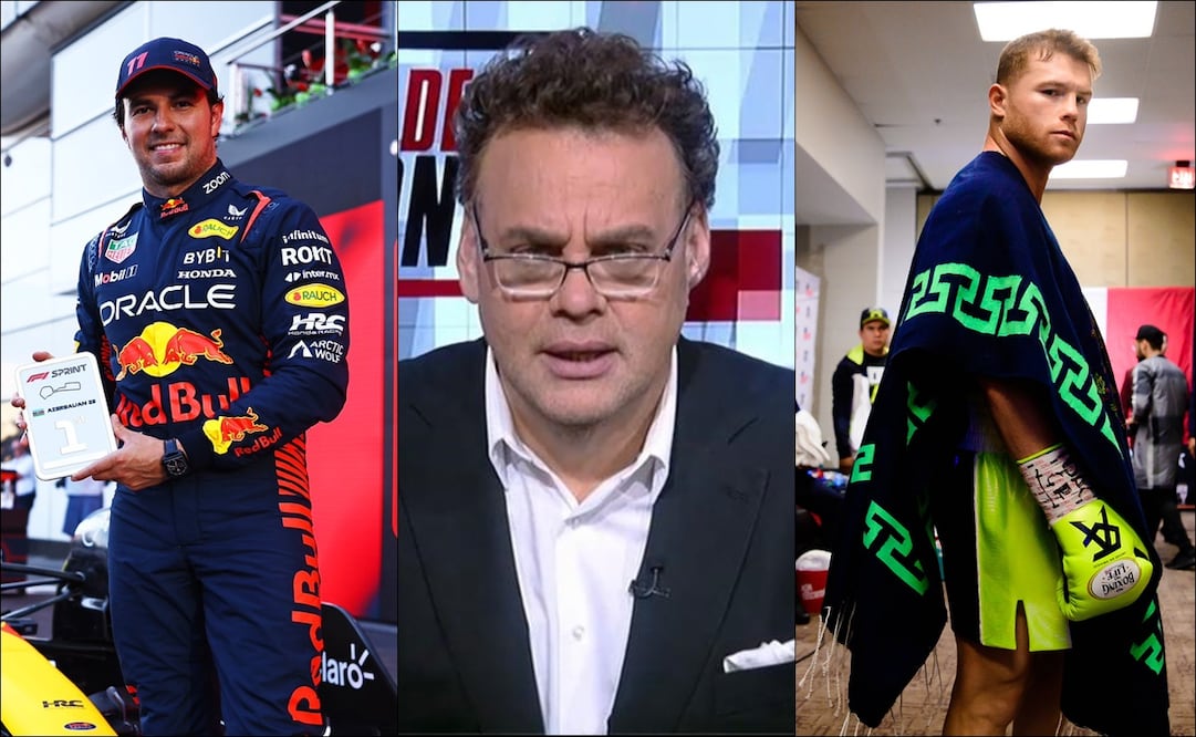 David Faitelson salió a defender sus críticas sobre Canelo Álvarez y Checo Pérez / FOTO: ESPECIAL