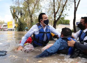 Se hunde lancha del gobernador Omar Fayad durante recorrido por Tula