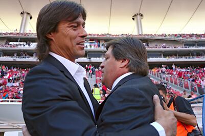 Matías Almeyda, más exitoso que Miguel Herrera
