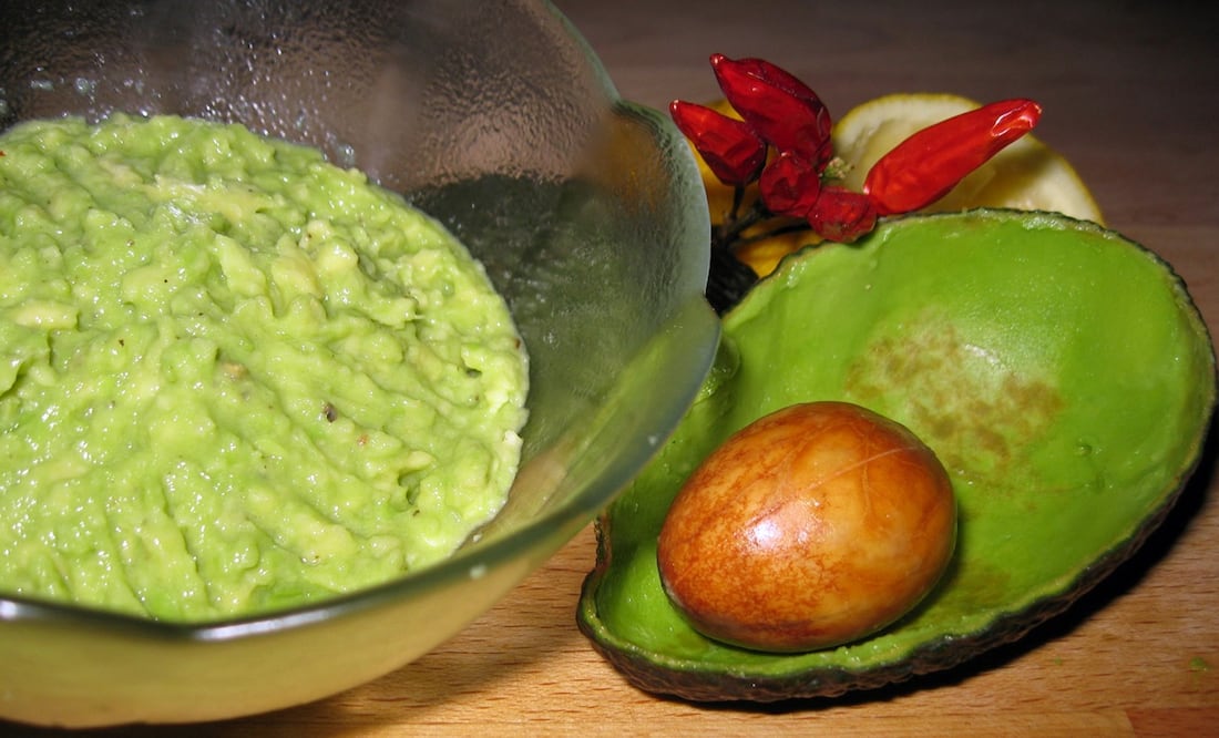 El guacamole tradicional es originario de Tlaxcala, Puebla, Morelos, Guanajuato y Zacatecas / Foto: Pixabay