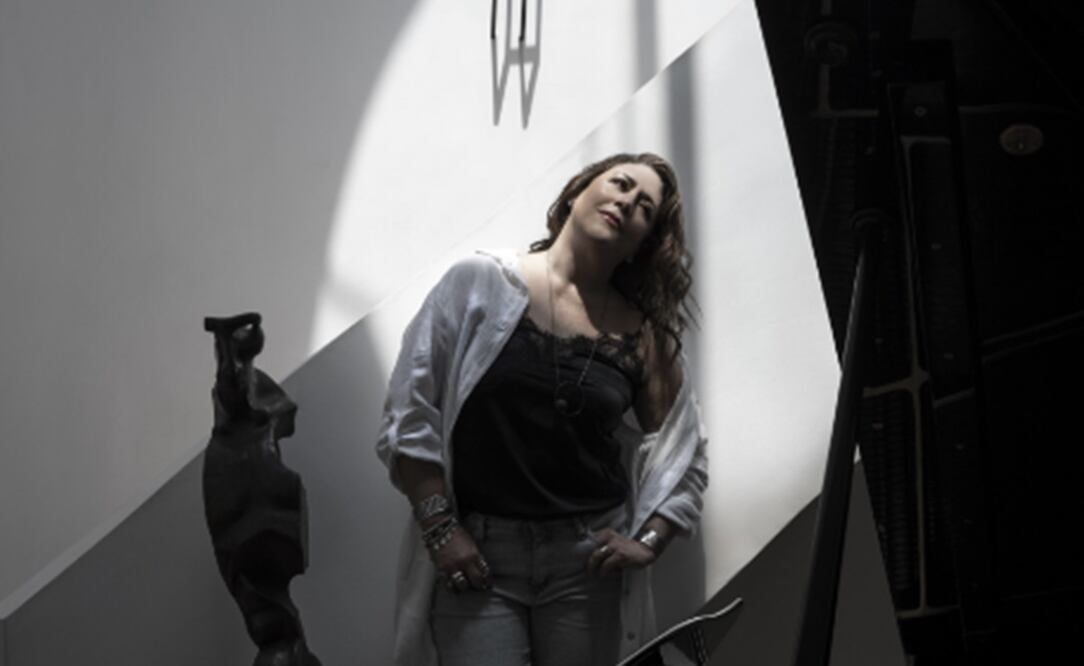 Gabriela Ortiz es profesora de tiempo completo en la Facultad de Música de la UNAM. Foto: Cortesía El Colegio Nacional.