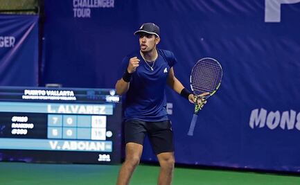 Luis Carlos Álvarez quiere ser recordado como un guerrero; representa a la nueva generación del tenis mexicano