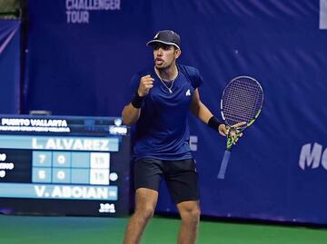 Luis Carlos Álvarez quiere ser recordado como un guerrero; representa a la nueva generación del tenis mexicano
