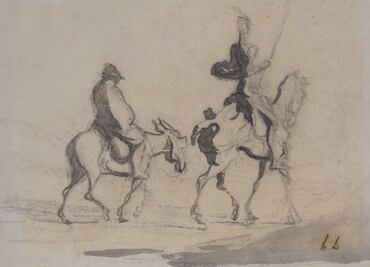 Los molinos de viento: sobre la simbología de Don Quijote y Sancho Panza