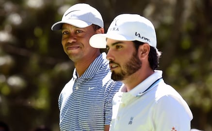 ¿Cómo le fue a Abraham Ancer en su primer día con Tiger Woods?