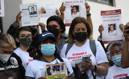 Familiares de desaparecidos acusan falta de avances en investigaciones en CDMX