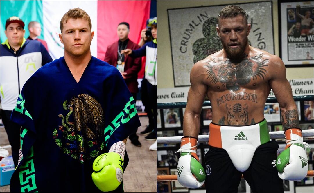 Canelo Álvarez le mandó un recadito a Conor McGregor, quien lo retó recientemente / FOTO: ESPECIAL